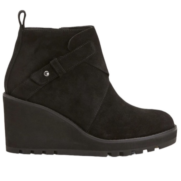NEW! Eileen Fisher Tinker Wedge Bootie in Suede - Size 6.5 - Picture 1 of 11